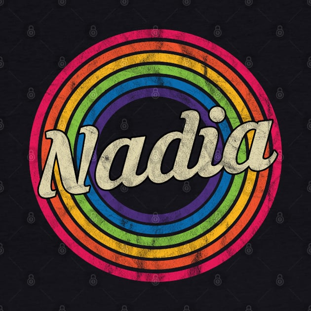 Nadia - Retro Rainbow Faded-Style by MaydenArt